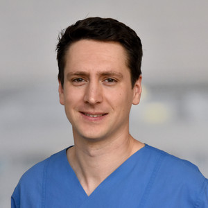 Porträt Dr. med. Ruben Schleberger, Oberarzt Elektrophysiologie, Kardiologie, Albertinen Hertz- und Gefäßzentrum