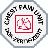 Siegel Zertifizierung Chest Pain Unit, Deutsche Gesellschaft für Kardiologie Siegel Zertifizierung Chest Pain Unit, Deutsche Gesellschaft für Kardiologie