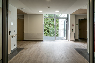 Flur, Wahlleistungsstation, Albertinen Krankenhaus, Albertinen Herz- und Gefäßzentrum, Standort Hamburg-Schnelsen Flur, Wahlleistungsstation, Albertinen Krankenhaus, Albertinen Herz- und Gefäßzentrum, Standort Hamburg-Schnelsen